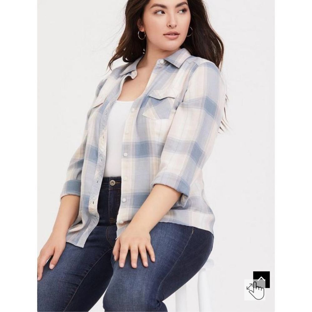 Torrid Button Down